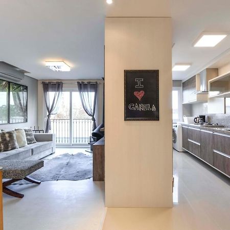 Centro de Canela Apartamento Lindo Bagian luar foto