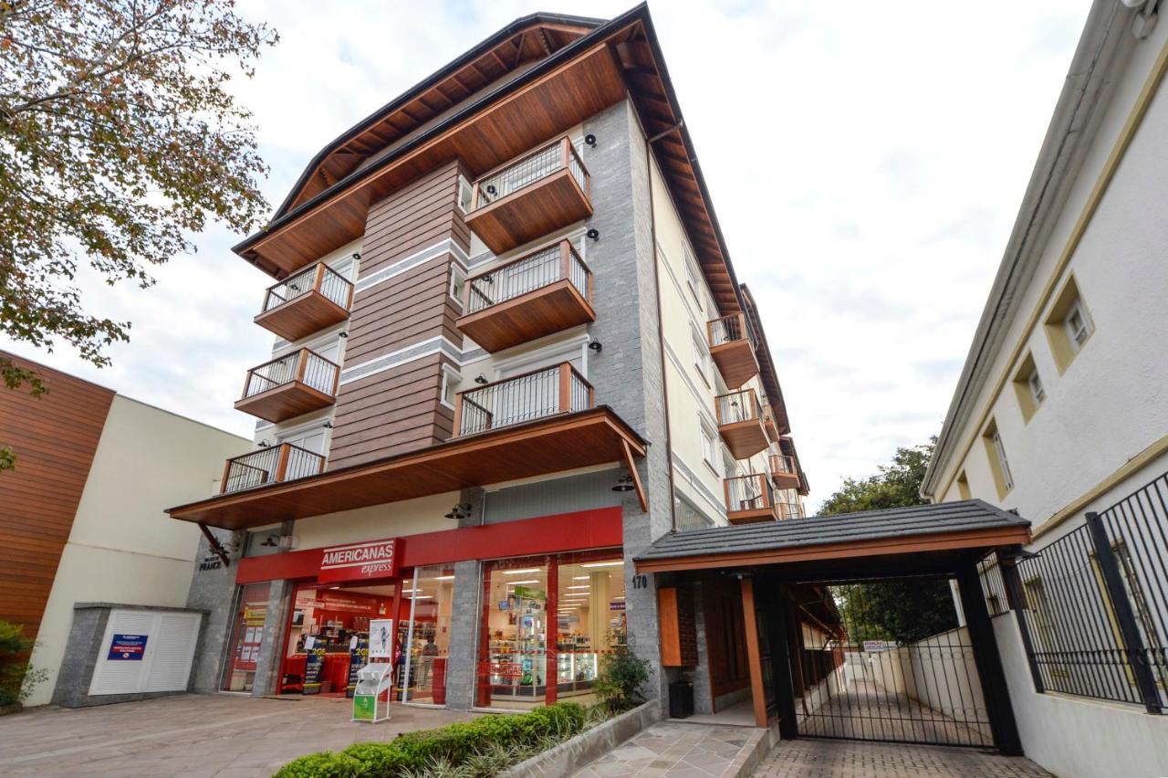 Centro de Canela Apartamento Lindo Bagian luar foto